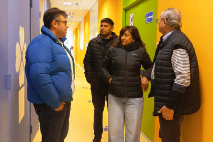CHILECITO: IMPORTANTE ACTIVIDAD DEL MINISTRO ERNESTO “HARRY” PEREZ Y SILVIA GAITAN