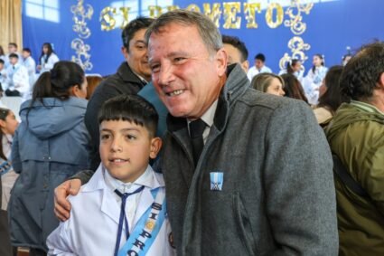 CHILECITO: RODRIGO EN LA JURA DE LA BANDERA