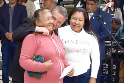 CHILECITO: RODRIGO ENTREGÓ MÁS DE $ 15 MILLONES DE PESOS EN ORDENES DE MATERIALES DE CONSTRUCCION PARA 13 FAMILIAS DE LAS COLONIAS DE MALLIGASTA