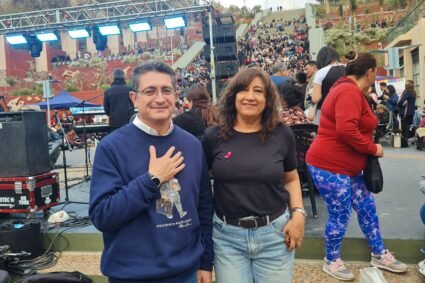 CHILECITO: RICKY HERRERA PARTICIPO EN EL EVENTO ORGANIZADO PARA LAS MADRES EN EL CRISTO DEL PORTEZUELO