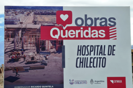 CHILECITO: OBRA DEL NUEVO HOSPITAL “ES UN PRÉSTAMO QUE HACE FONPLATA A NACIÓN Y SE DESCUENTA DE LA COPARTICIPACION DE LA RIOJA EN 20 AÑOS”